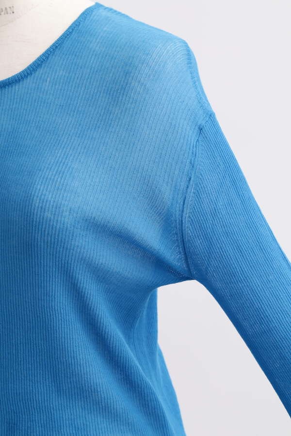 【TV着用】Sheer Rib Knit