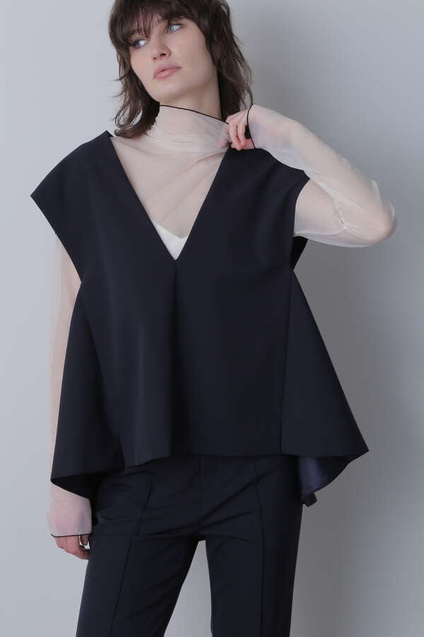 Back Peplum Blouse