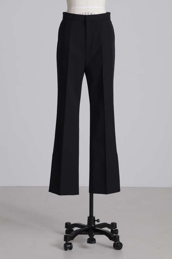 Side Slit Stretch Flare Pants