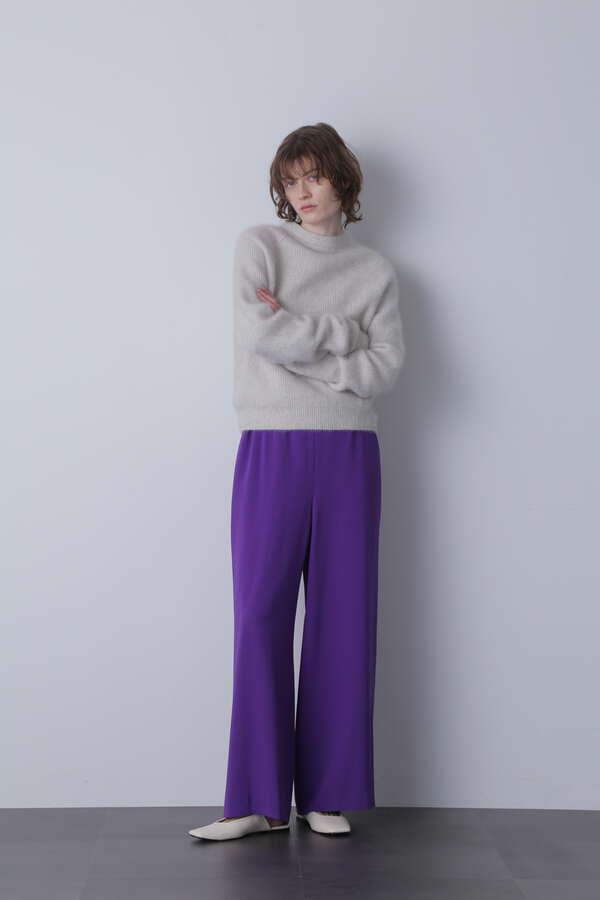 【TV着用】Back Satin Wide Pants