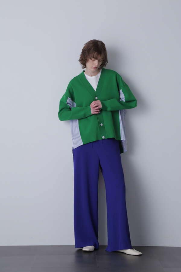 【TV着用】Back Satin Wide Pants