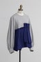 【先行予約 12月下旬-1月上旬入荷予定】Taffeta Combination Pullover