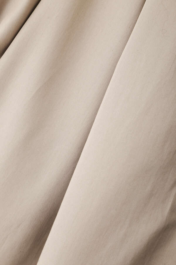 SQUARE HEM SHIRT OP SATIN