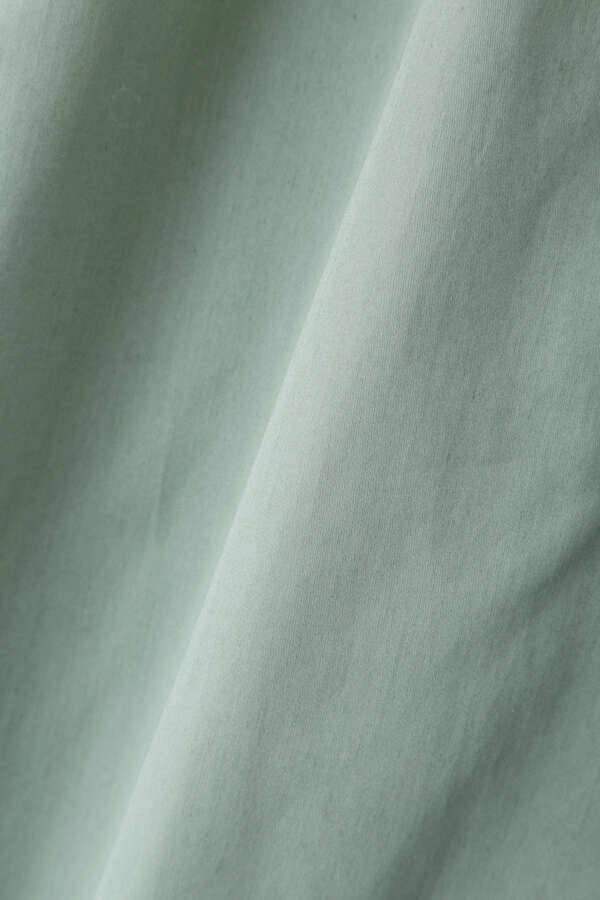 SQUARE HEM SHIRT OP SATIN