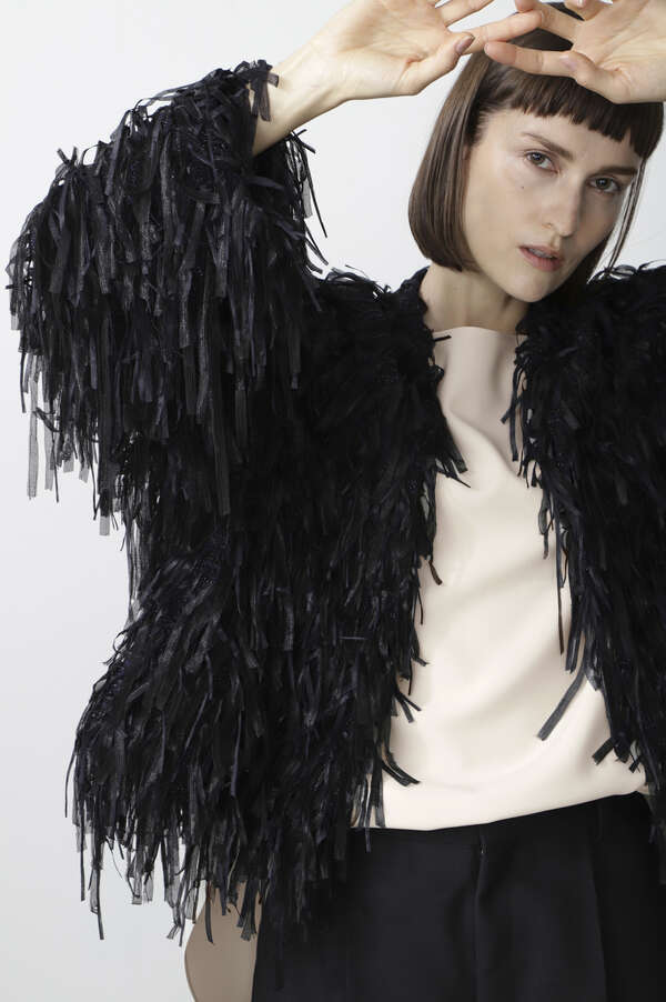 MALHIA FRINGE BOLERO JK
