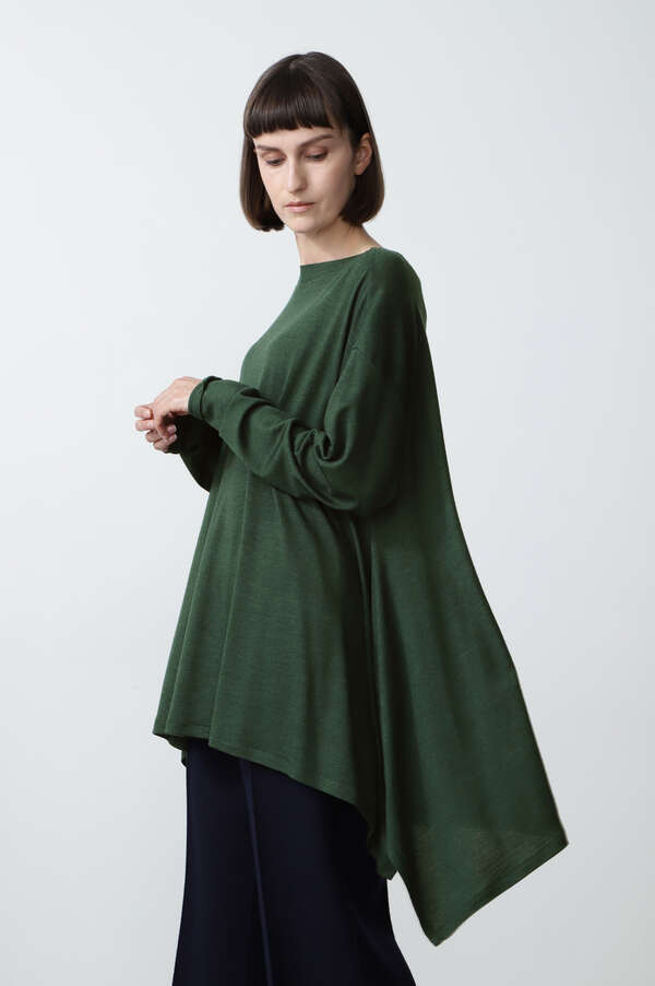 WOOL JERSEY PULLOVER