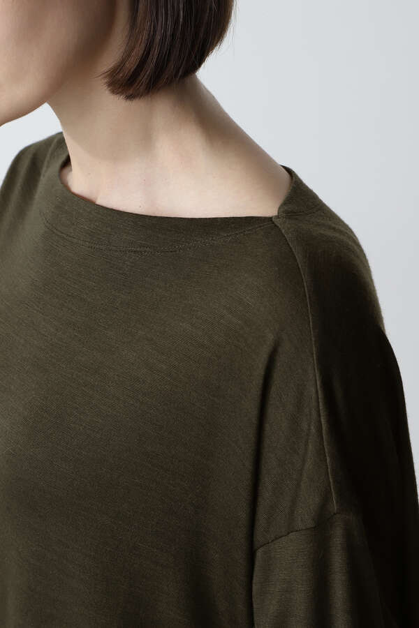 WOOL JERSEY PULLOVER