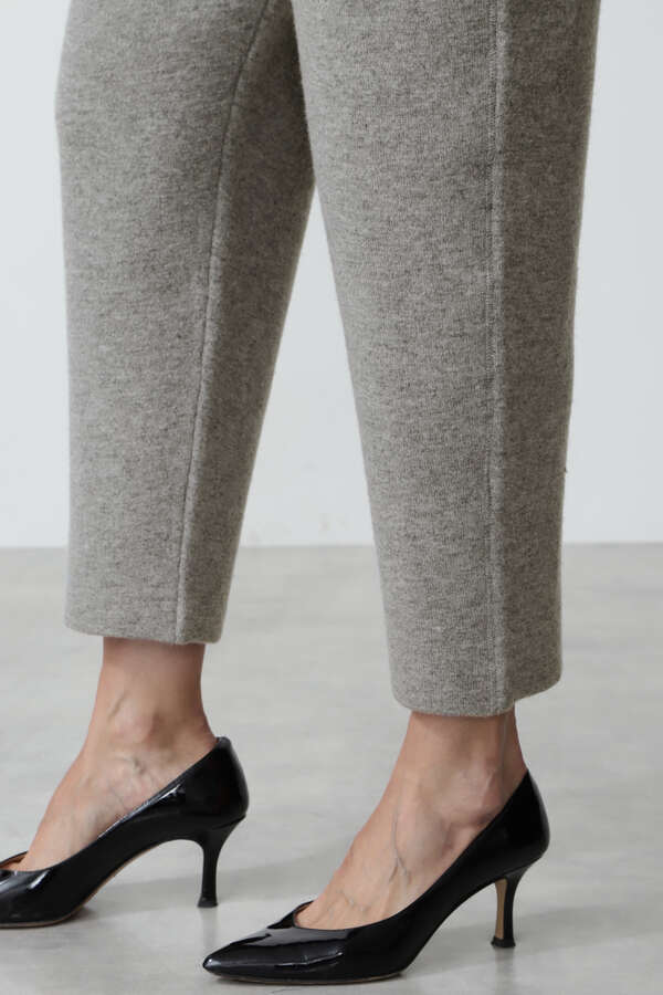 WOOL DOUBLE FACE KNIT PT