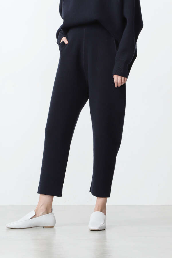 WOOL DOUBLE FACE KNIT PT
