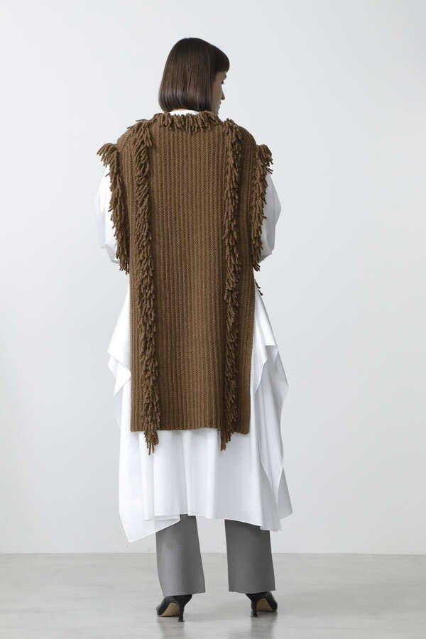 ZEGNA BARUFFA FRINGE GILET
