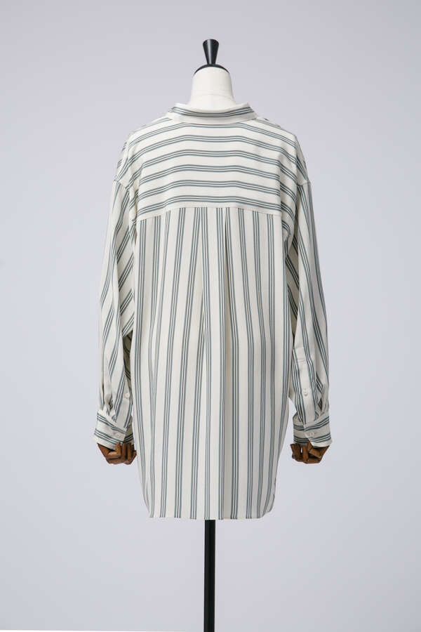 SILK STRIPE SHIRT