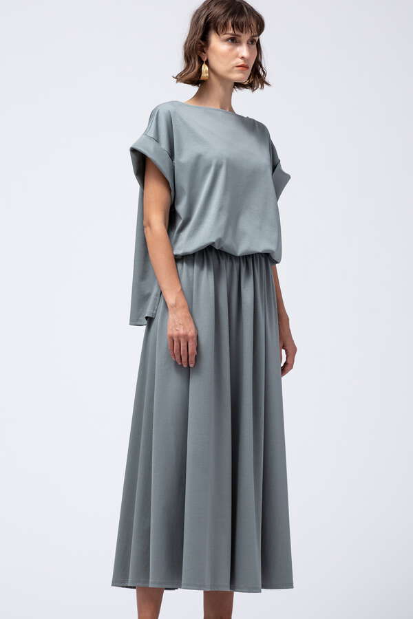 COTTON JERSEY DRESS