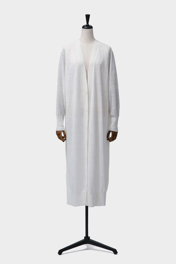 LINEN LONG CARDIGAN