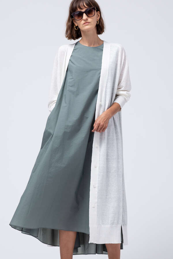 LINEN LONG CARDIGAN
