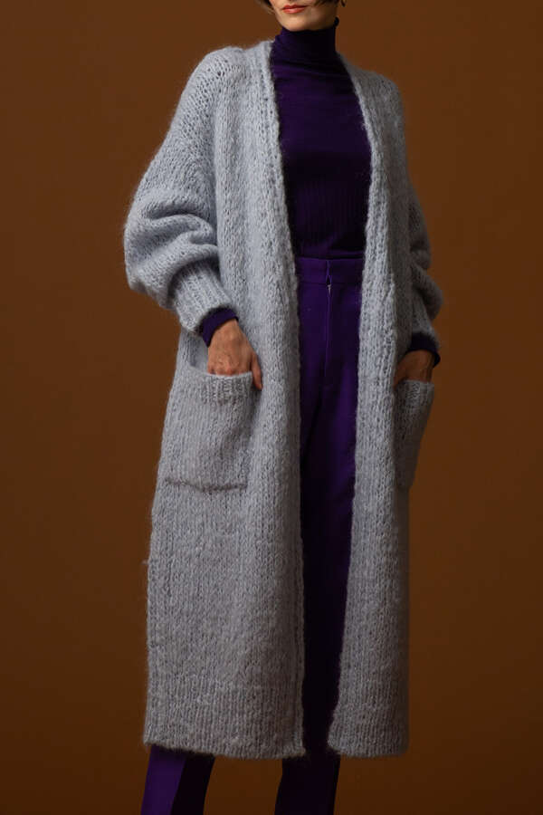 MO HAND KNIT CARDIGAN トップス hueLe Museum オンラインストア