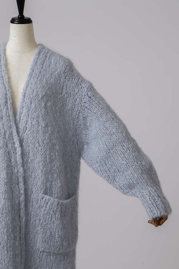 MO HAND KNIT CARDIGAN トップス hueLe Museum オンラインストア