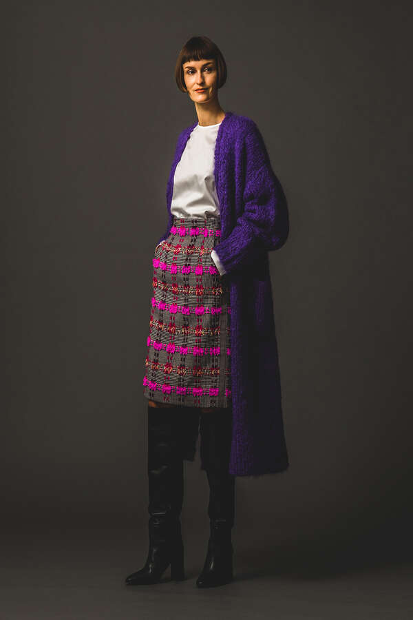 MO HAND KNIT CARDIGAN トップス hueLe Museum オンラインストア