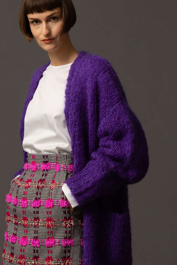 MO HAND KNIT CARDIGAN トップス hueLe Museum オンラインストア
