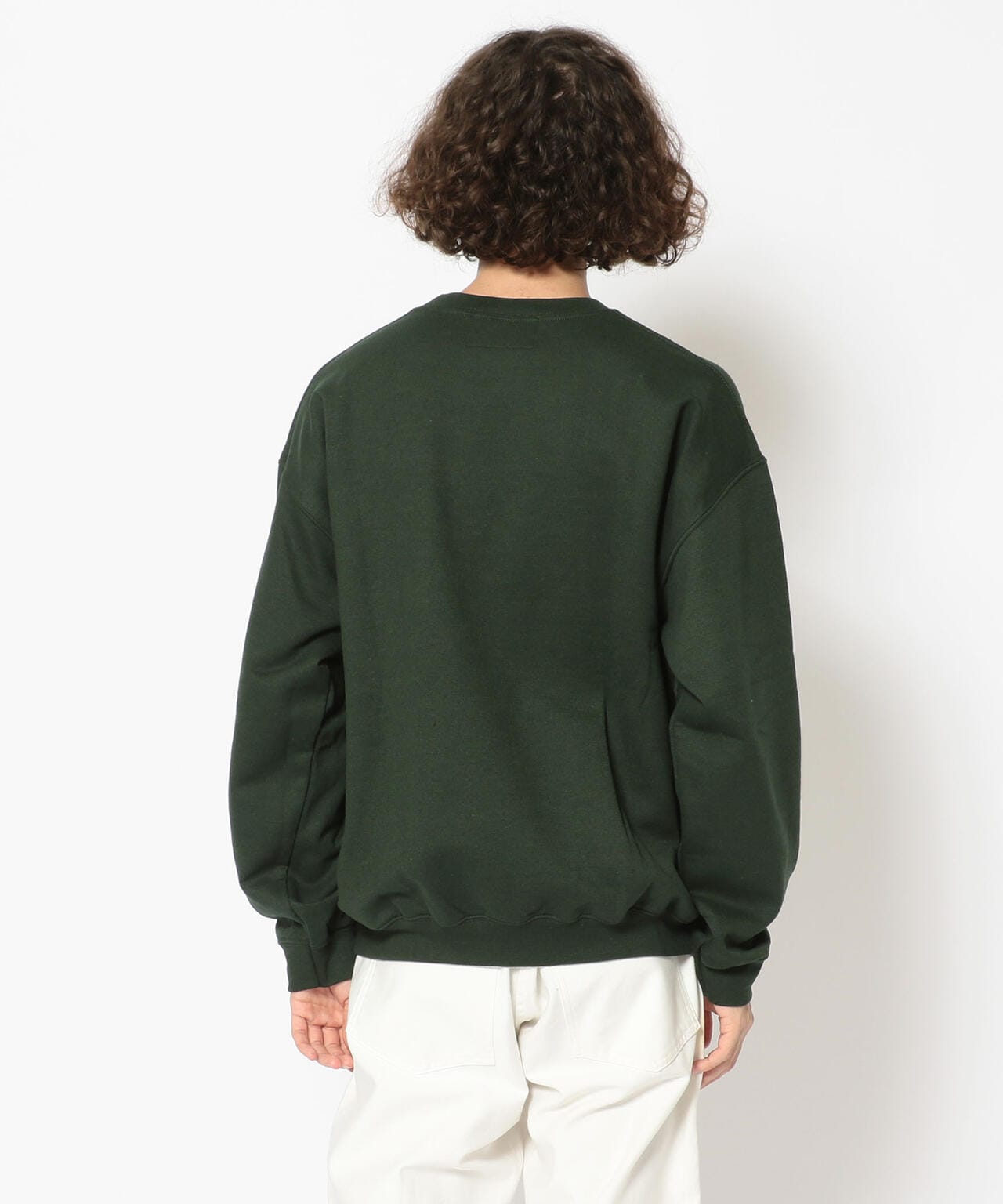 RELAXFIT/リラックスフィット muff pocket crew sweat マフポケット