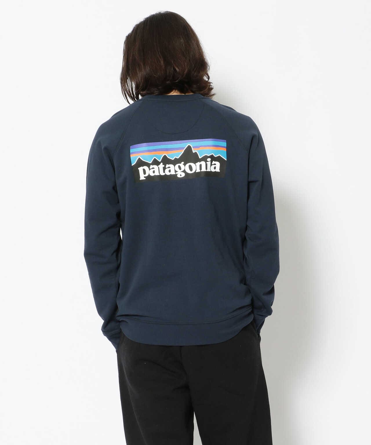 PATAGONIA/パタゴニア Ms P-6 Logo Organic Crew Sweatshirts P