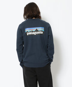 PATAGONIA/パタゴニア Ms P-6 Logo Organic Crew Sweatshirts P-6 