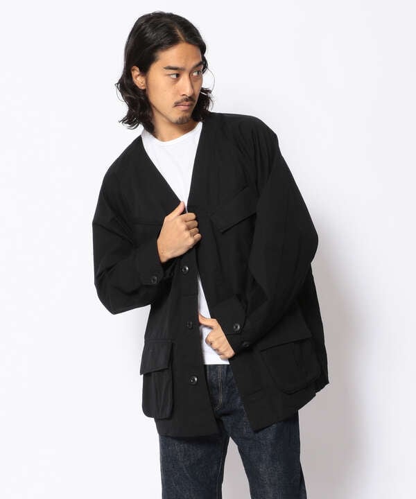 MANASTASH/マナスタッシュ　MACSHOR FUTIGUE CARDIGAN