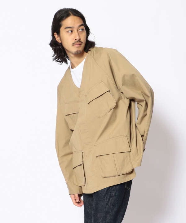 MANASTASH/マナスタッシュ　MACSHOR FUTIGUE CARDIGAN