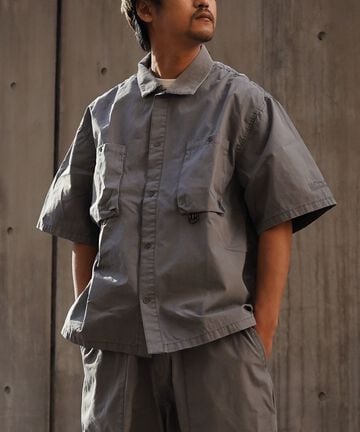 MANASTASH/マナスタッシュ　MS WORK SHIRT　MSワークシャツ