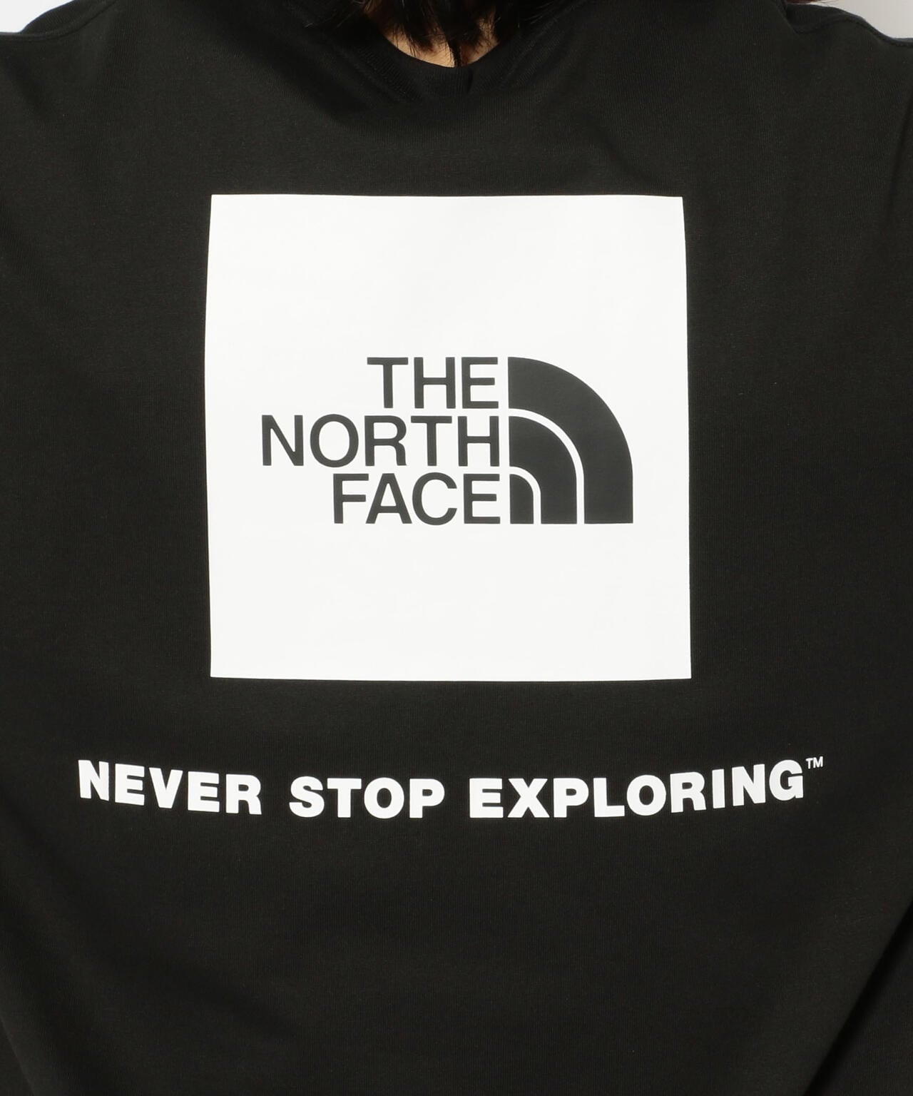 THE NORTH FACE/ザ・ノースフェイス L/S Back Square Logo Tee NT32230 