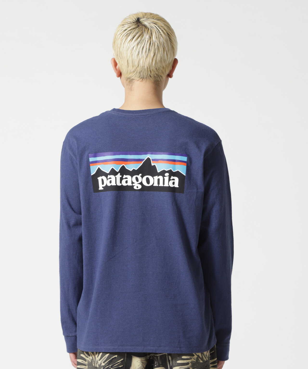 Patagonia/パタゴニア メンズ・ロングスリーブ・P-6ロゴ・レスポンシビ 