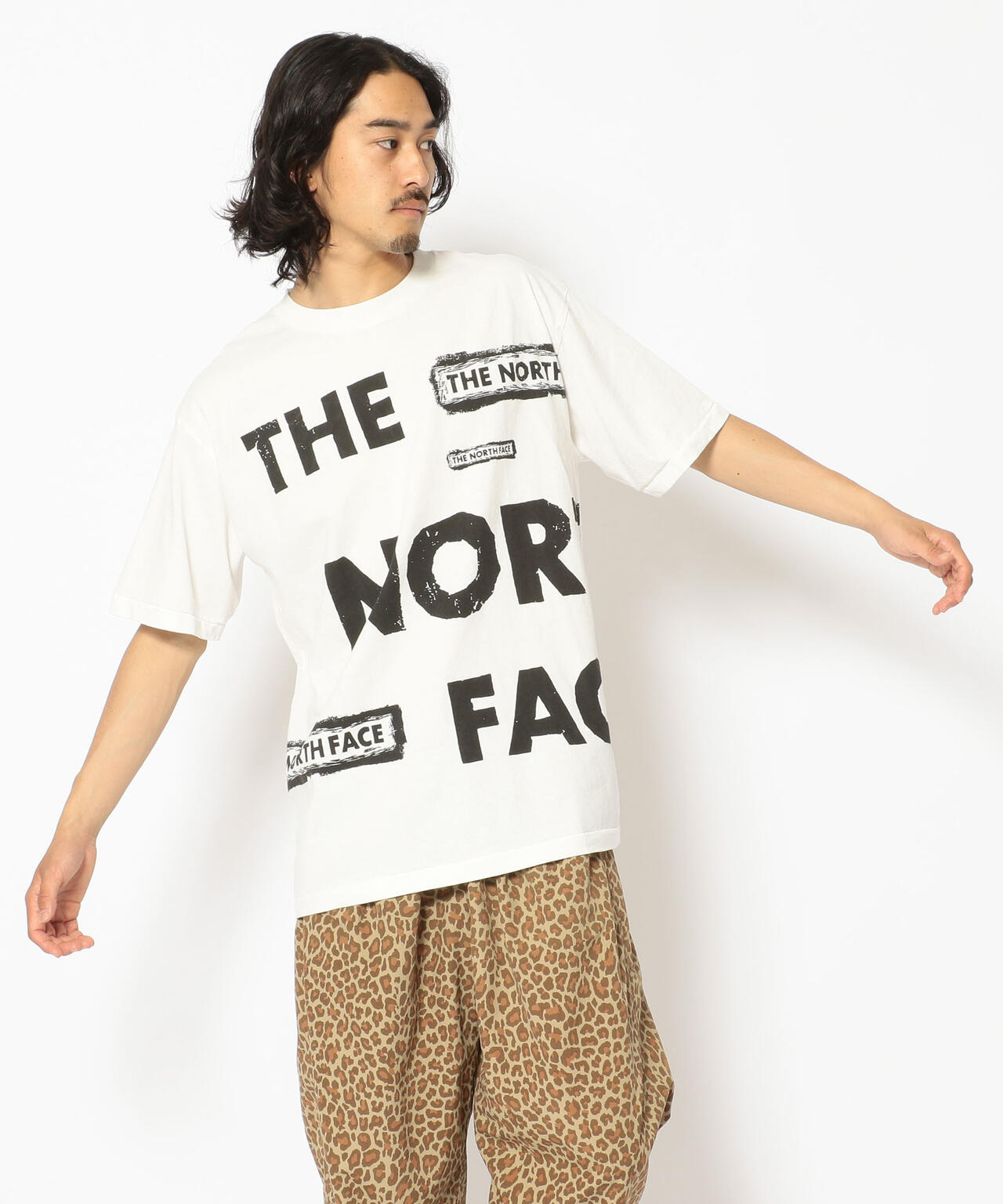 THE NORTH FACE PURPLE LABEL/ザノースフェイス　5.5oz H/S Graphic Tee　NT3213N