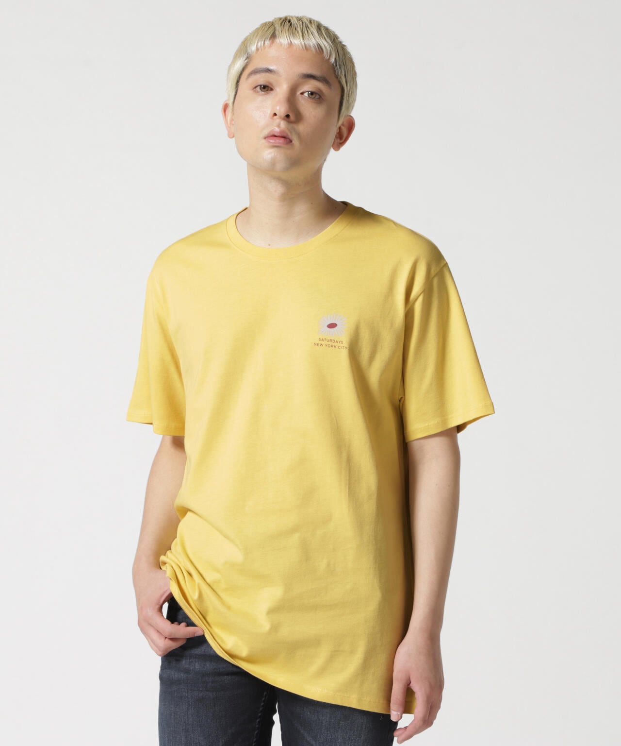 SATURDAYS NEW YORK CITY/サタデーズニューヨークシティ　SUMMER BLOOM STANDERD SS T