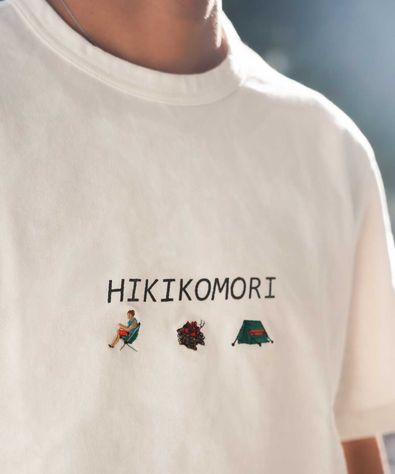 MANASTASH/マナスタッシュ　MS 刺繍TEE　Tシャツ