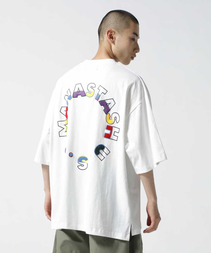 MANASTASH/マナスタッシュ　MS Circle SAGARA tee　MSサークルサガラティー