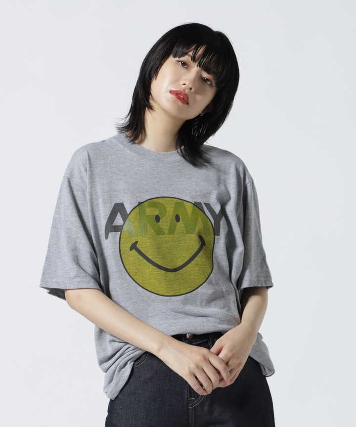 T/A/P/ティ―エーピー ARMY SMILEY FACE TEE アーミースマイル