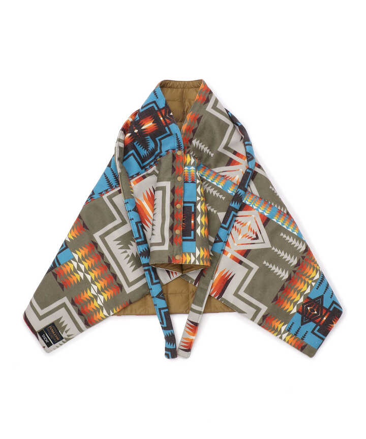 TAION × PENDLETON/タイオン×ペンドルトン 4WAY PONCHO リバーシブル