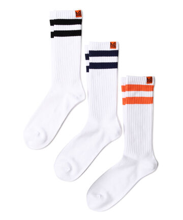MANASTASH/マナスタッシュ　３P LINE SOX/3Pラインソックス