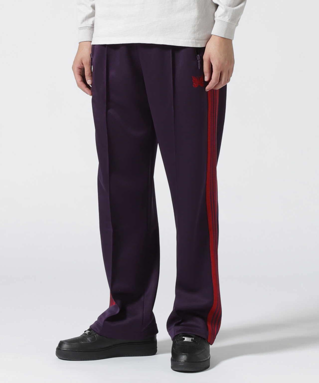 Straight Track Pant - Poly Smooth ニードルス
