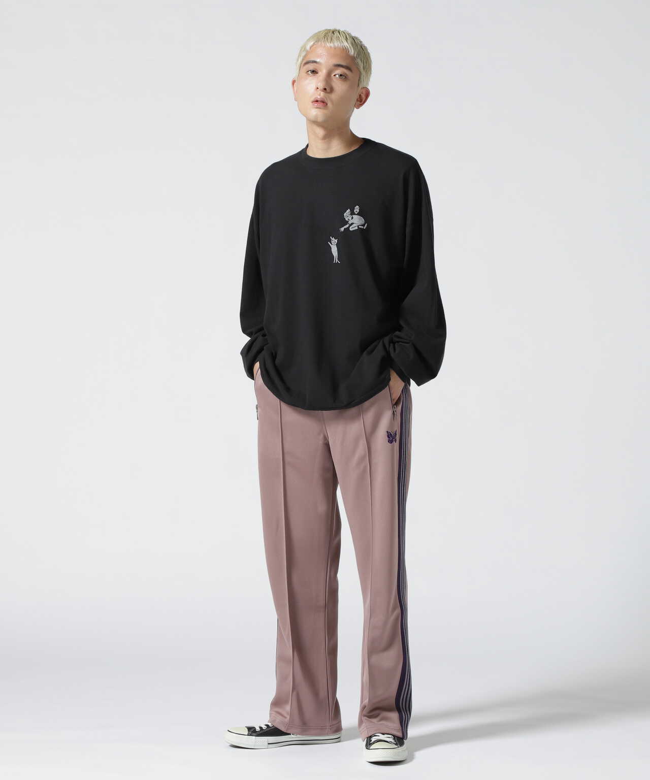 NEEDLES/ニードルズ　TRACK PANT - POLY SMOOTH