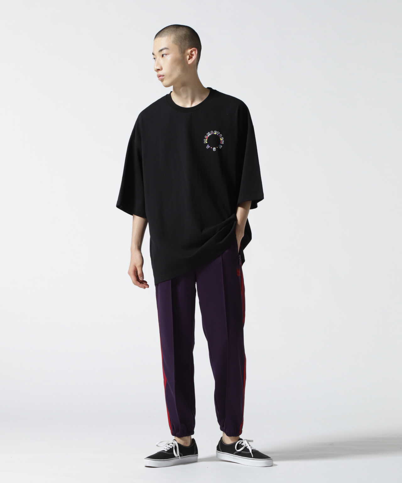 NEEDLES/ニードルズ ZIPPED TRACK PANT - POLY SMOOTH | BEAVER 