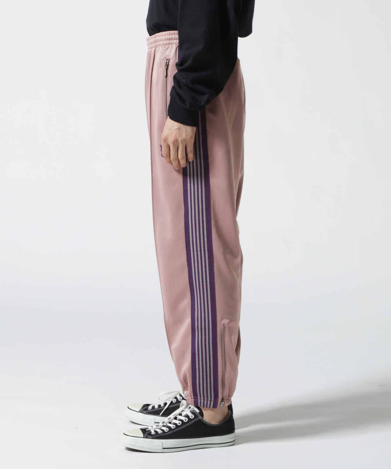 NEEDLES/ニードルズ ZIPPED TRACK PANT - POLY SMOOTH | BEAVER ( ビーバー ) | US ONLINE  STORE（US オンラインストア）