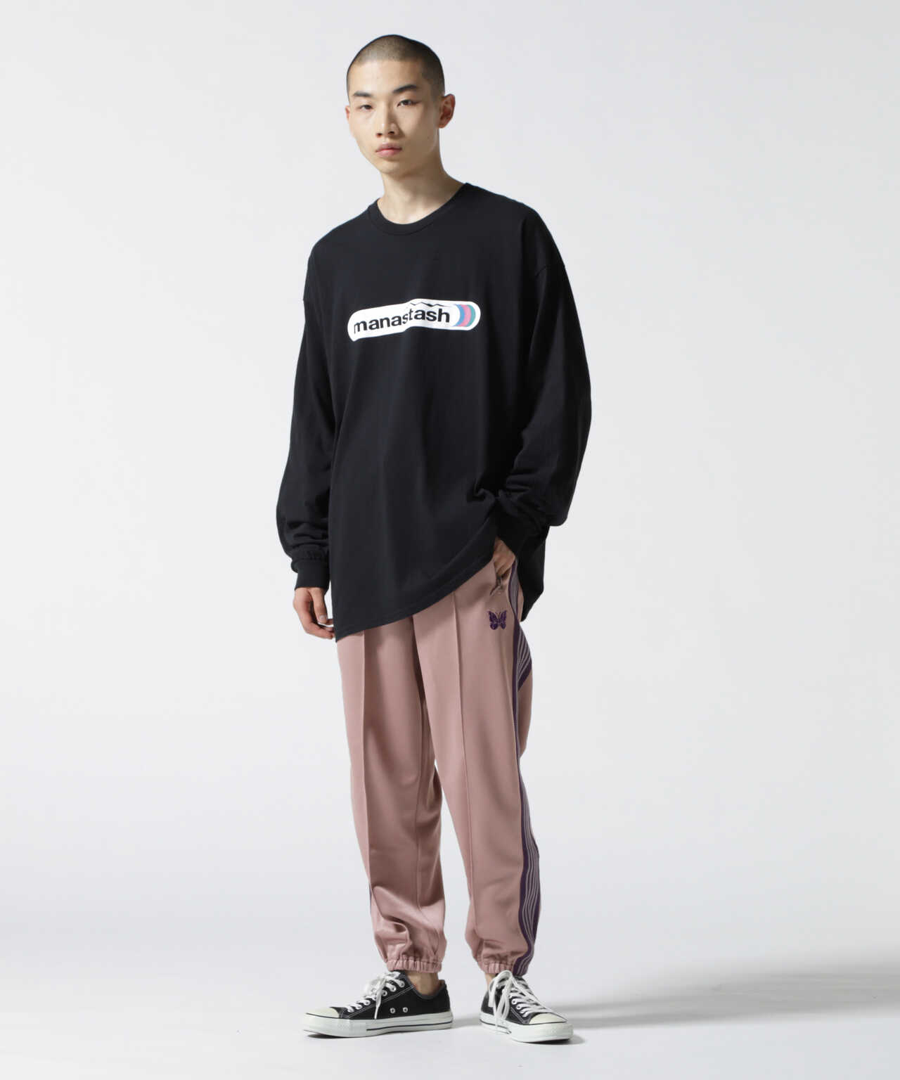 NEEDLES/ニードルズ ZIPPED TRACK PANT - POLY SMOOTH | BEAVER 