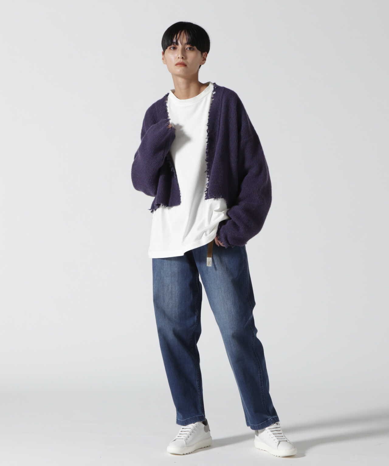 GRAMICCI/グラミチ　別注ワイドテーパードデニムパンツ　WIDE TAPERED DENIM PANTS