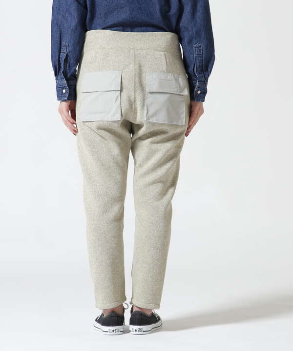 BURLAP OUTFITTER/バーラップアウトフィッター　KNIT FREECE PATCHED PANT　ニットフリースパッチパンツ