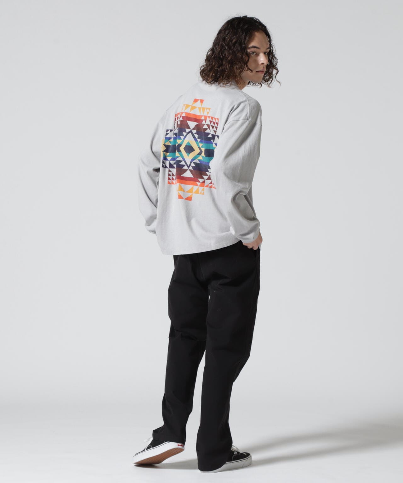 PENDLETON/ペンドルトン Back Print Long Sleeve Tee バックプリント