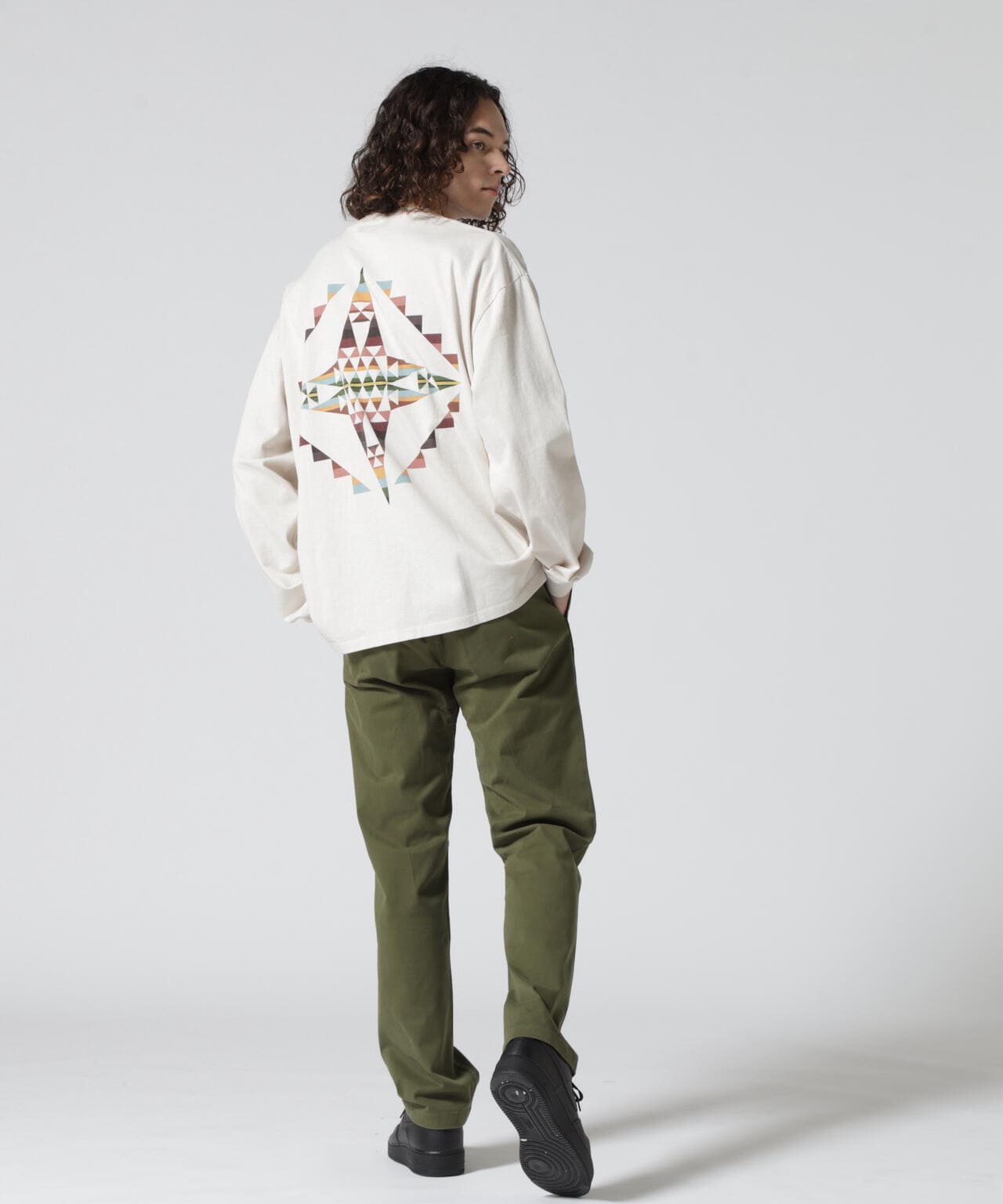 PENDLETON/ペンドルトン Back Print Long Sleeve Tee バックプリント 