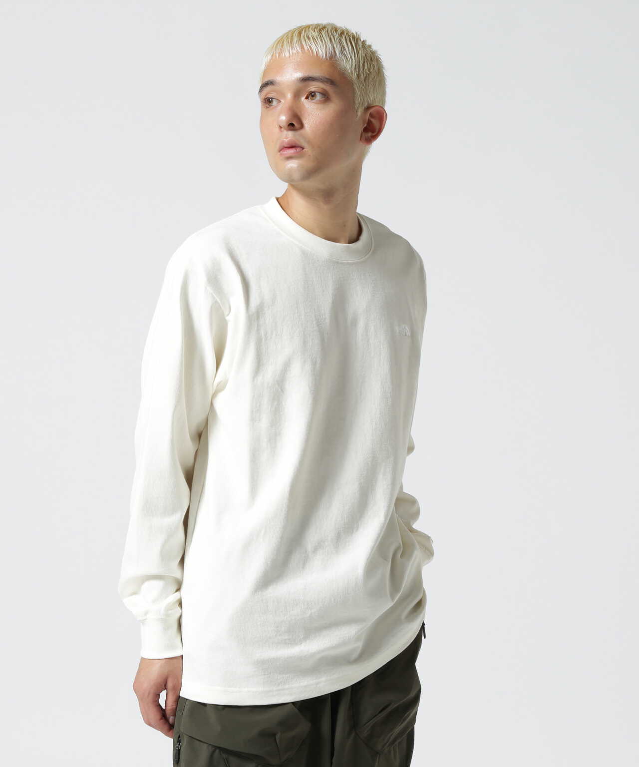 THE NORTH FACE/ザ・ノース・フェイス L/S Nuptse Cotton Tee ロング