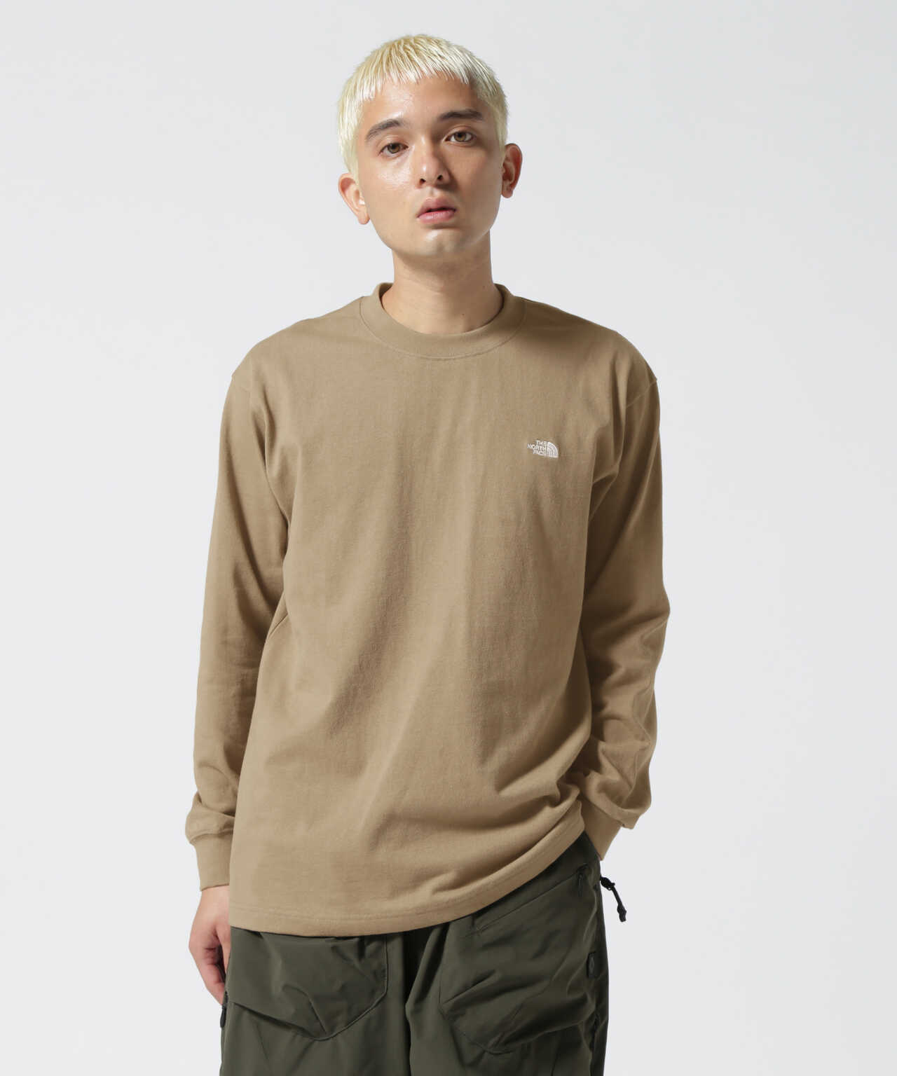 THE NORTH FACE ロングスリーブヌプシコットンティー XL