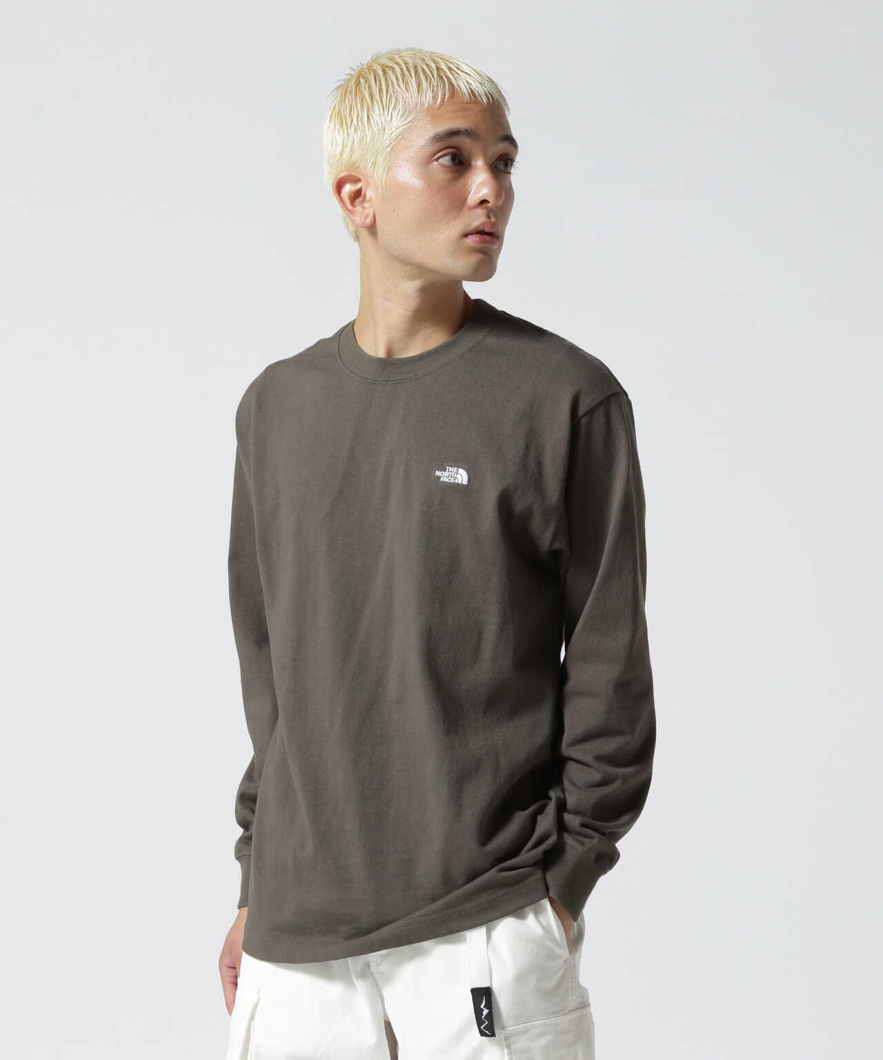 THE NORTH FACE/ザ・ノース・フェイス L/S Nuptse Cotton Tee ロング ...