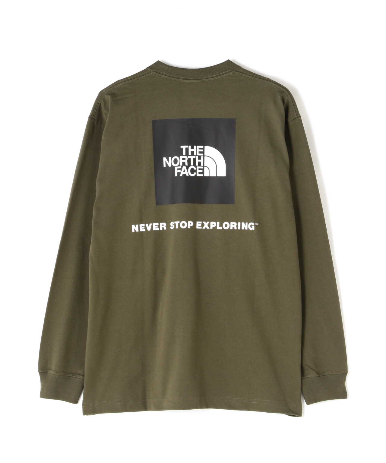 THE NORTH FACE/ザ・ノースフェイス L/S Back Square Logo Tee ロング 